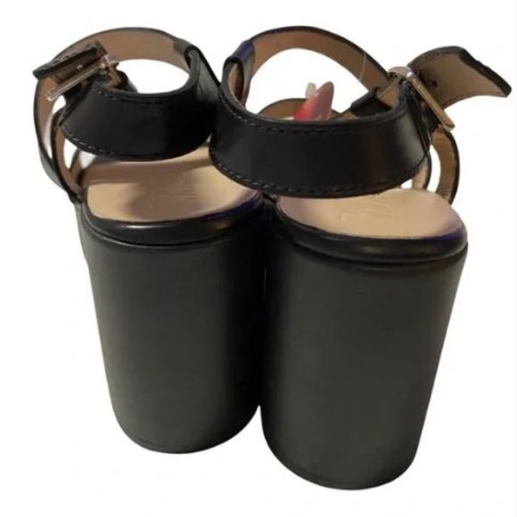 NEW Wonders black leather strappy sandals 38 ( 8 US ), 40 ( 10 US ), 41 ( 11 US) - Picture 5 of 7